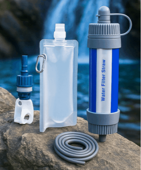 Survival Sip All items near a waterfall